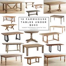 It is modified on the basis of the original assembly of the mayflower. 18 Of The Best Modern Farmhouse Tables Under 800 Lovely Lucky Life