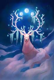 Moon Guardian An Art Print By Tina Klinger Fantasy Creatures Art Mythical Creatures Art Art
