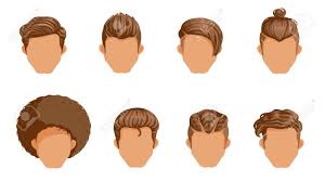 All of us spent some time watching old movies and appreciating the way the 20th century's movie star looks. Retro Hairstyle Men Male Retro Hair Mohawk Hair The Classic Royalty Free Cliparts Vectors And Stock Illustration Image 105746786