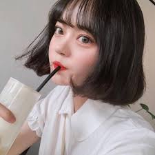 前髪ありなし別 韓国女子見えな髪型カタログ 韓国 ヘアカラー ボブ 女の子 ヘアスタイリング