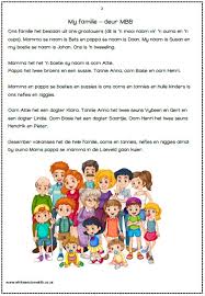 Die program bevat voorbeelde van vrae gevra in vorige jare se die leerder kan selfs 'n vinnige bereipstoets doen. Graad 3 My Familie Begripstoets Afrikaans Is Maklik