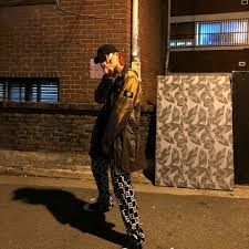 Image By Uyudaisies On Just Music Indigo Leather Pants Hip Hop Kids