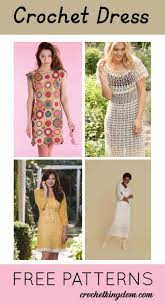 With a global pandemic suddenly leaving many of us with hours of free time we never had bef. 50 Free Crochet Dress Patterns To Print For Women 85 Free Crochet Patterns