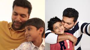 Jayam Ravi and son Aarav Ravi share this magical moment - Suryan FM
