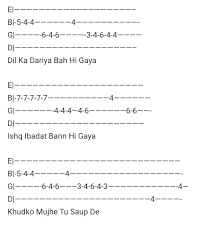 We are including songs based on users requests. Tujhe Kitna Chahne Lage Guitar Tabs Arijit Singh Kabir Singh Shahid K Kiara A Hindi Songs Guitar Tabs Lead Best Of Bollywood