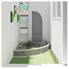 Spot Hijau Hijauan Yang Tidak Terlalu Luas Namun Dapat Dirangkai Menjadi Lebih Simple Dan Indah Untuk Menyegark Desain Interior Modern Rumah Interior