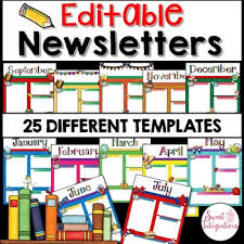 Check your email & enjoy our newsletter. Digital Newsletter Templates Monthly Theme Distance Learning Google Slides