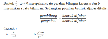 We did not find results for: Operasi Hitung Pecahan Aljabar Partnermatematika Com
