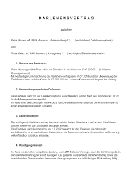 Privater kredit schriftlicher vertrag als sicherheit deutsche privates darlehen so gestalten sie den vertrag rechtssicher Darlehensvertrag Vorlage Schweiz Downladen Word Gratis Vorlage