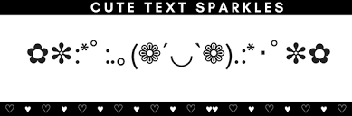 Copy and paste bracket symbols text wherever you want. ï¾Ÿ Fancy Sparkles And Symbols ï¾Ÿ Cute Kaomoji