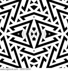 A palette of black and white hues adds a contemporary touch to this whimsical design. Black Figures On Vector Photo Free Trial Bigstock