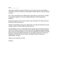 Gym Complaint Letter Gym Membership Total Workout Gym