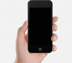 person holding smartphone displaying black screen mobile phones goku portable communications device android handphone electronics gadget mobile phone png pngwing person holding smartphone displaying