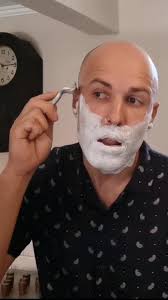 First shave with the Broman Mark II razor, Full video