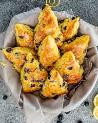 Lemon Blueberry Scones