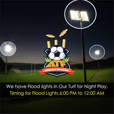 We Have Flood Lights In Our Turf For Night Play Floodlights Nightplay Football Cricket Cricketturf Footballturf Play Au Flood Lights Aurangabad Lights