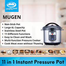 Russell taylor pressure cooker silicone rubber seal, primada pressure cooker silicone seal, mugen russell taylor pressure cooker exhaust valve, spare part only, original, ready stock. Qoo10 Jml Official Multi Function Instant Pressure Pot Mugen 11 In 1 Pre Small Appliances