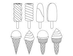 In these free coloring pages you will see modern types of ice cream. Many Types Of Ice Cream Coloring Page Free Printable Coloring Pages For Kids