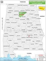 Find boundary map, population, demographics, climate change info and natural hazard risks. Cullman County Map Alabama