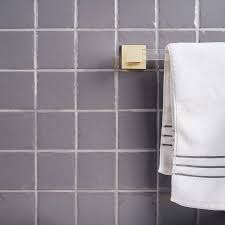 Grey bathroom tile (grey bathroom ideas) #greybathroom #tile #ideas tags: Stratosquare Dark Gray 4x4 Polished Ceramic Tile Tilebar Com