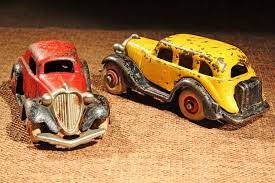 Hubley Cast Iron Cars Condition Is A Bit Rough Antique Toys Toy Car Vintage Toys