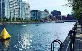 Salford quays is an area of salford, greater manchester, england, near the end of the manchester ship canal. Uswim At Salford Quays Open Water Swimming Creative Tourist