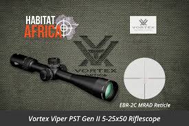 This updated favorite hands an unfair advantage to shooters who seek to keep the upper hand in every situation from close enter your email address below and we'll notify you when this item becomes available. Vortex Viper Pst Gen Ii 5 25x50 Riflescope Ebr 2c Mrad Reticle Ffp