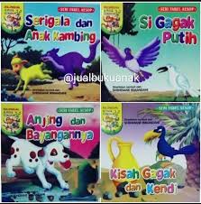 Buku Cerita Seri Dongeng Anak Indonesia Full Color Bilingual Shopee Indonesia