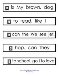 Mixed Up Sentences An English Grammar Activity Sentence Activities Grammar Activities Grammar For Kids