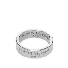 Usd 80.00 usd 160.00 50% off. Maison Margiela 11 Logo Band Ring Palladium End