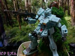 簡単ガンプラジオラマ はじめてガンプラジオラマを作ってみました ジャングルに降り立ったジム という設定です その他 ジオラマ ミニチュアの作り方 ウェザリング方法 お絵かき練習記録も配信中です ピクリズム 趣味人による ちょっと面白いサイト