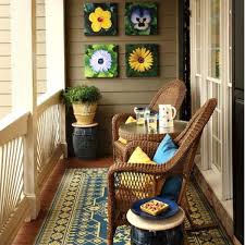 5 Inspirational Small Apartment Patios Cozy Little House Small Apartment Patio Small Porch Decorating Balcony Decor