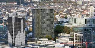 Die deutsche bank gibt in frankfurt die filialen in bockenheim, am hauptbahnhof, in höchst und im westend auf. Westendduo Frankfurt Germany Offices For Rent Westend Duo By Dws