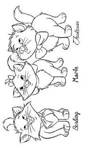 The aristocats is the latest animated film that involved the great walt disney before his death in 1966. Aristocat Kittens Cartoon Coloring Pages Disney Coloring Pages Cat Coloring Page