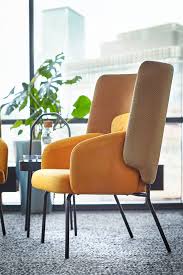 Bingsta Armchair Vissle Dark Yellow Kabusa Dark Yellow Width 27 1 2 Height 39 3 4 Order Here Ikea Orange Office Chairs Armchair High Back Armchair