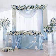 Inspiracao Azul E Branco Www Weddingblogbrasil Com Casamentonocampo Casamentonapra Blue Wedding Decorations Blue Themed Wedding Baby Blue Weddings