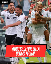 🚨 ¡TODO SE DEFINE EN LA ÚLTIMA FECHA! ⚽ #ColoColo goleó por 3-0 a #Iquique  y #UdeChile hizo lo propio con un 4-1 a #Ñublense en el sur, por lo que el