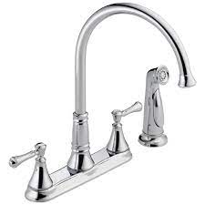 Moen warranty information | moen. Two Handle Kitchen Faucet With Spray 2497lf Delta Faucet
