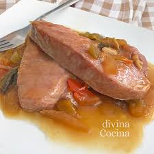 Un platillo especial para esta temporada. Atun En Salsa Con Verduras Receta De Divina Cocina