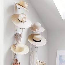 Vertical Hat Storage Wall Hooks In 2020 Hat Storage Wall Hat Racks Wall Hats