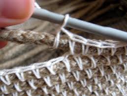 Check out this fabulous idea by esther from the 'make my day creative' blog. Crochet Rope Basket Make My Day Creative