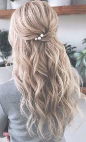 43 Gorgeous Half Up Half Down Hairstyles Partial Updo Hairstyle Braid Half Up Wedding Hairstyles For Long Hair Wedding Hair Down Rustic Wedding Hairstyles