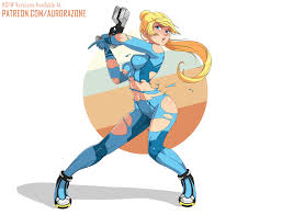 Zero Suit Samus (Metroid) - Hentai  Ecchi  NSFW  r34 by AuroraZone -  Hentai Foundry