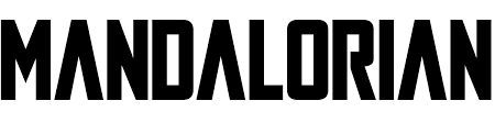 1024x768 mandalorian symbol wallpaper mandalorian wallpaper by html code. The Mandalorian Font Download Famous Fonts