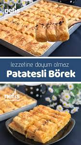 patatesli borek tarifi nasil yapilir 3 467 kisinin defterindeki patatesli borek tarifi nin resimli anlatimi ve den yemek tarifleri yemek vegan yemek tarifleri
