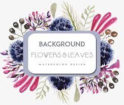 ألوان مائية الزهور الارجوان الحدود ناقلات بابوا نيو غينيا الأرجواني الزهور و العشب رسمت باليد الرياح png purple flowers flower border hand painted flowers