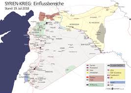 Damaskus wurde weltweit bekannt dank den interessantesten kulturtraditionen und der reichen entwicklungsgeschichte. Syrien Krieg Einflussbereiche 19 Juli 2018 Mit Stadten