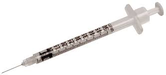 Buy SureComfort Insulin Syringe 28 Gauge, 1/2cc, 1/2" Needle ...