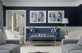 A light blue ceiling mimics the daytime sky, creating a vast feeling of space. Inspirational Living Room Ideas Living Room Design Dark Blue Wall Living Room Ideas