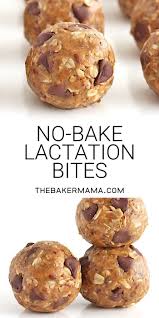 No Bake Lactation Bites The Bakermama In 2020 Lactation Cookies Recipe Breastfeeding Foods Lactation Cookies
